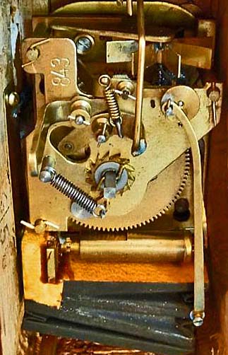 Vintage Karl Griesbaum automaton whistler mechanism